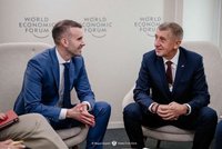 Babiš v Davosu: Mluvil s šesti prezidenty, řešil ambasádu v Ománu… a vysněný Trump nedopadl?