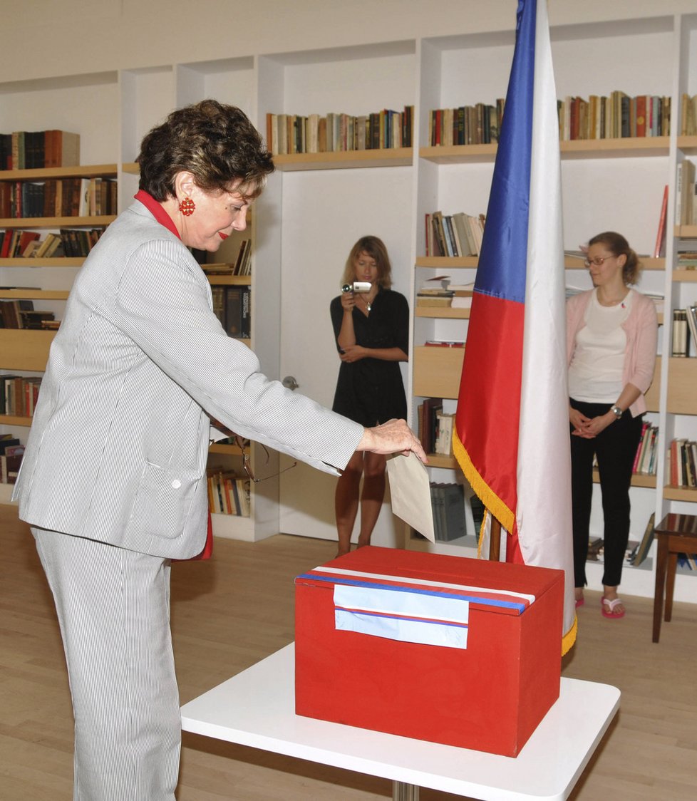 Ája Vrzáňová vyzvala mladé lidi, aby šli k volbám