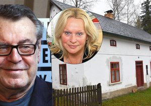 Chalupa, kterou Miloš Forman (†86) přenechal synům, bude předmětem dědického řízení!