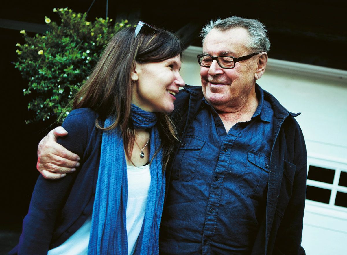 Miloš Forman a Tereza Spáčilová