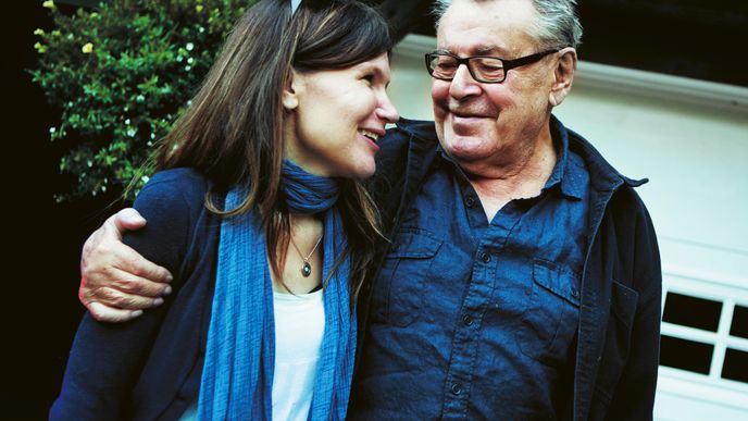 Miloš Forman a Tereza Spáčilová