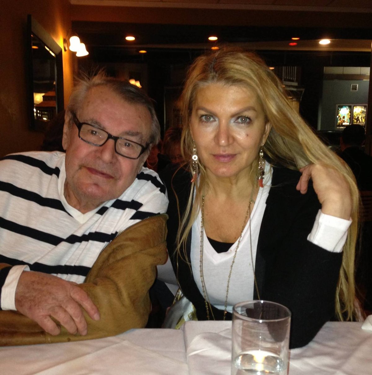 Miloš Forman a Martina Formanová 