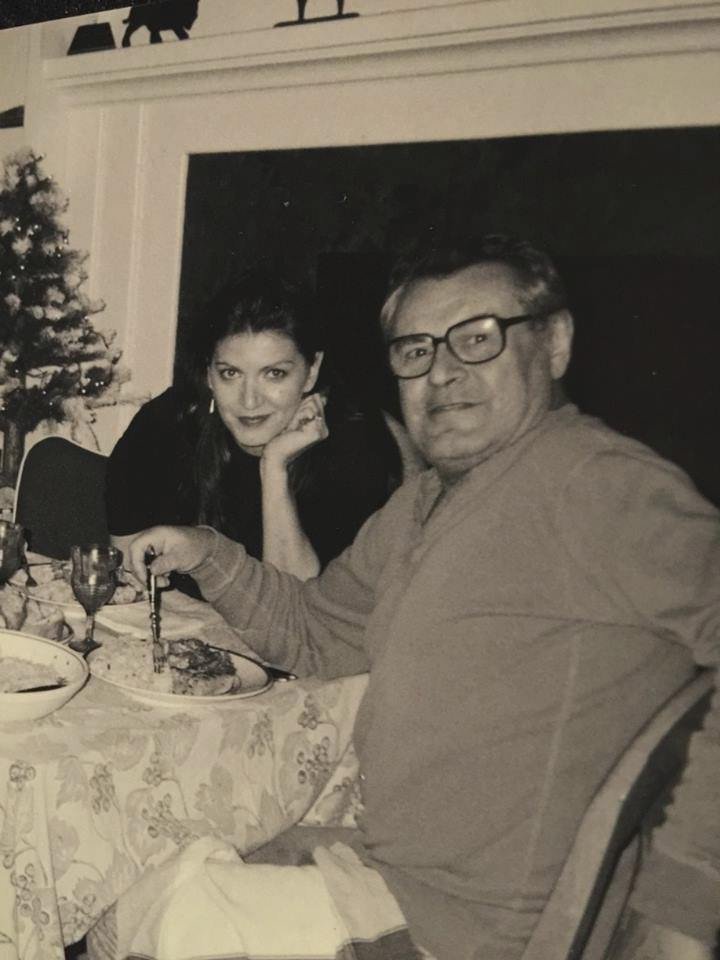 Miloš Forman s manželkou na archivním snímku