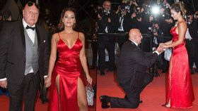 Český milionář požádal o ruku tanečnici na červeném koberci v Cannes! Po 6týdenní známosti