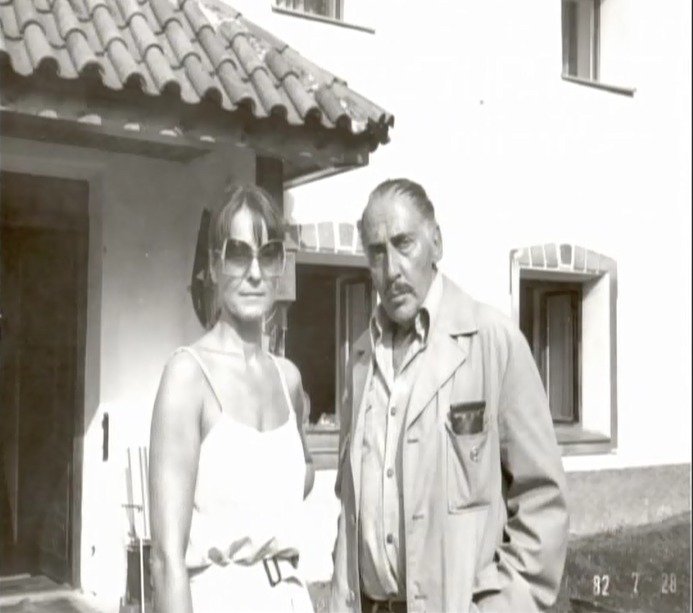 Miloš Kopecký se svou poslední manželkou Janou.