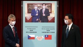 Šéf Senátu Miloš Vystrčil na návštěvě Tchaj-wanu (3.9.2020)