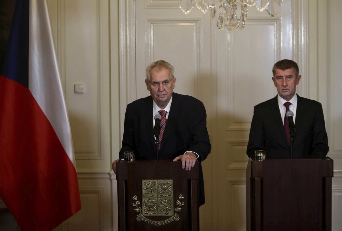 Miloš Zeman a Andrej Babiš