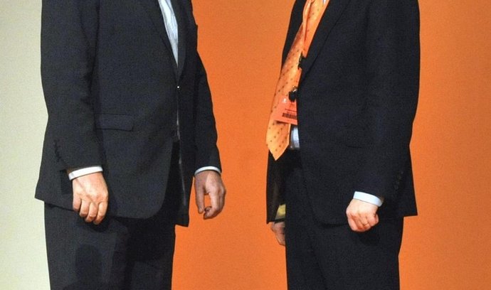 Miloš Zeman a Bohuslav Sobotka