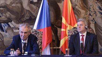 Zeman: Pracovníky by Česko mohlo získávat v Makedonii 