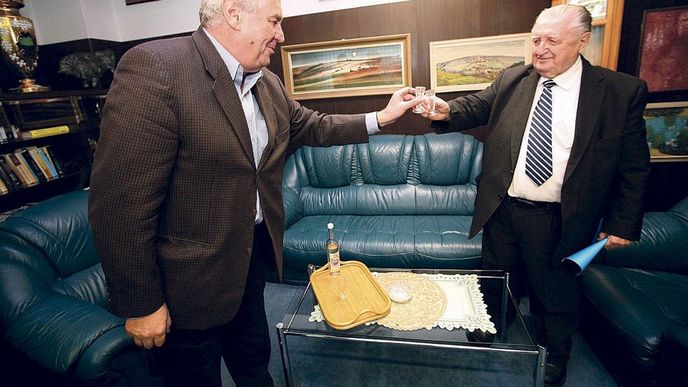 Miloš Zeman a František Čuba Miloš Zeman a František Čuba