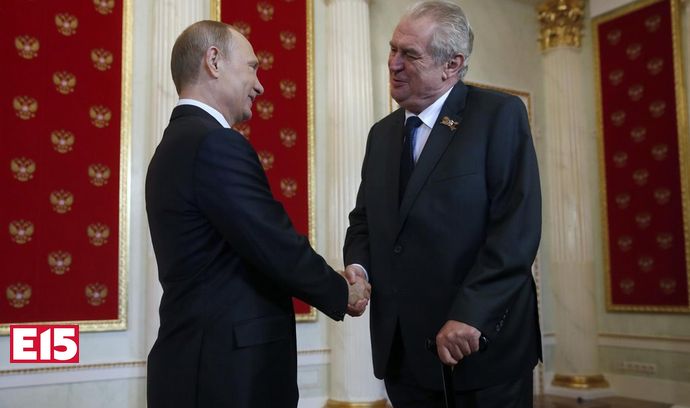 Zeman will meet Putin in China