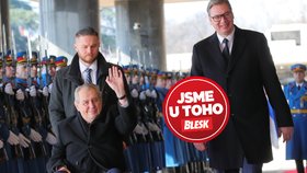 Prezident Miloš Zeman na návštěvě Srbska (30.1.2022)