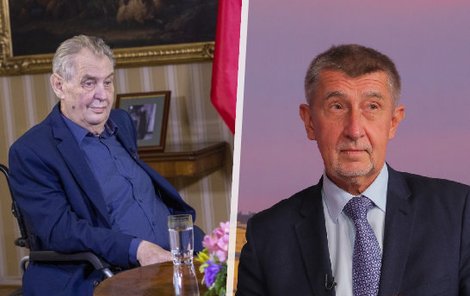 Prezident Miloš se po v nedělí na zámku v Lánech sejde s předsedou hnutí ANO Andrejem Babišem.