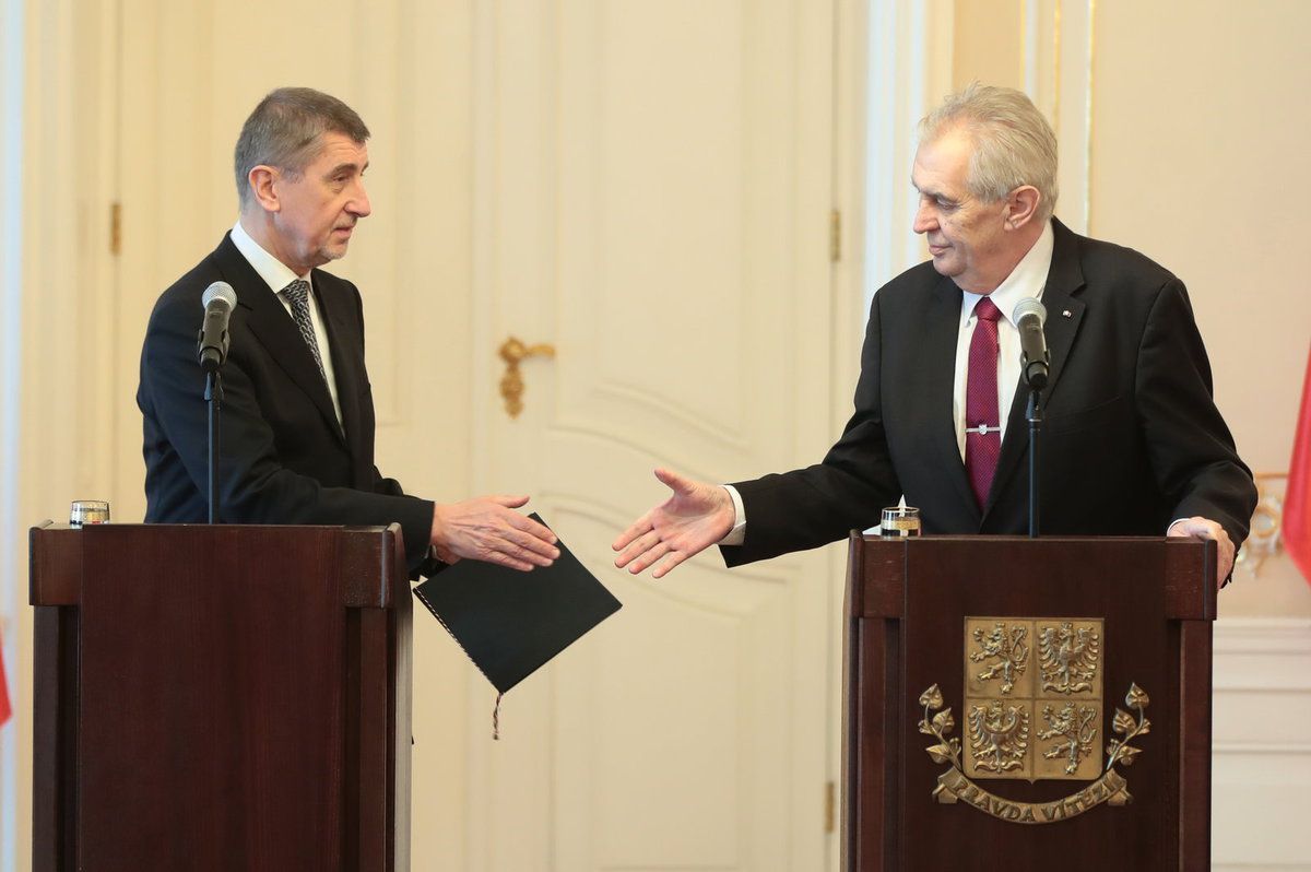 Miloš Zeman a Andrej Babiš.