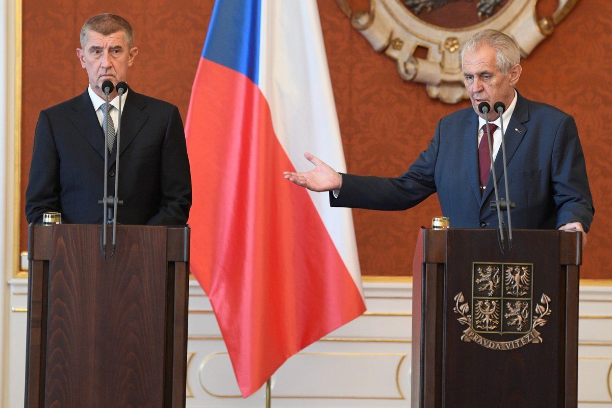 Zeman jmenoval Babiše podruhé premiérem (6. 6. 2018)