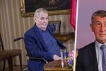 Prezident Miloš se po v nedělí na zámku v Lánech sejde s předsedou hnutí ANO Andrejem Babišem.