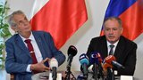 Zeman naštval mlčením k okupaci, ČT chce Kisku. Adamová: „Prezident pro znechucené“ 