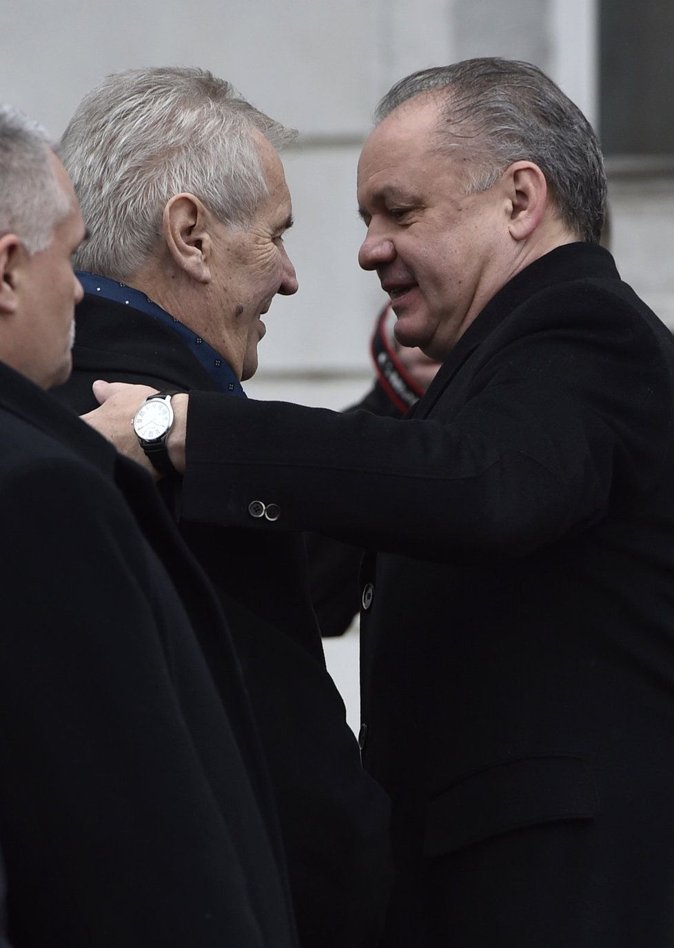 Prezident Miloš Zeman se slovenským prezidentem Andrejem Kiskou