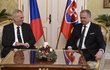 Prezident Miloš Zeman na své poslední státní cestě ve stávajícím funkčním období na Slovensku.