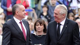 Miloš Zeman a Andrej Kiska