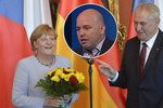Poitolog Jelínek okomentoval návštěvu Angely Merkelové v Praze. Včetně schůzky s Milošem Zemanem