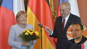 Miloš Zeman se chystá do Německa za Merkelovou, do kancléřky se pustil místopředseda ČSSD Foldyna.