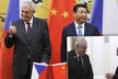 V rámci cesty do Číny se Miloš Zeman setká také se svým ruským protějškem Vladimirem Putinem.