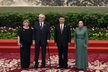 Zemanovi v Číně: Spolu s prezidentem Si Ťin-pchingem a jeho chotí
