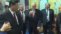 Prezident Miloš Zeman se svým čínským protějškem Si Ťin-pchingem
