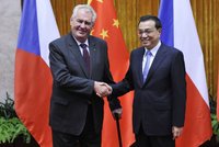 Made in China: Experti váhají, jestli Zeman v Číně víc pomůže, nebo uškodí Česku