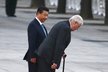 Miloš Zeman se na závěr návštěvy Číny setkal v Pekingu se svým čínským protějškem Si Ťin-pchingem