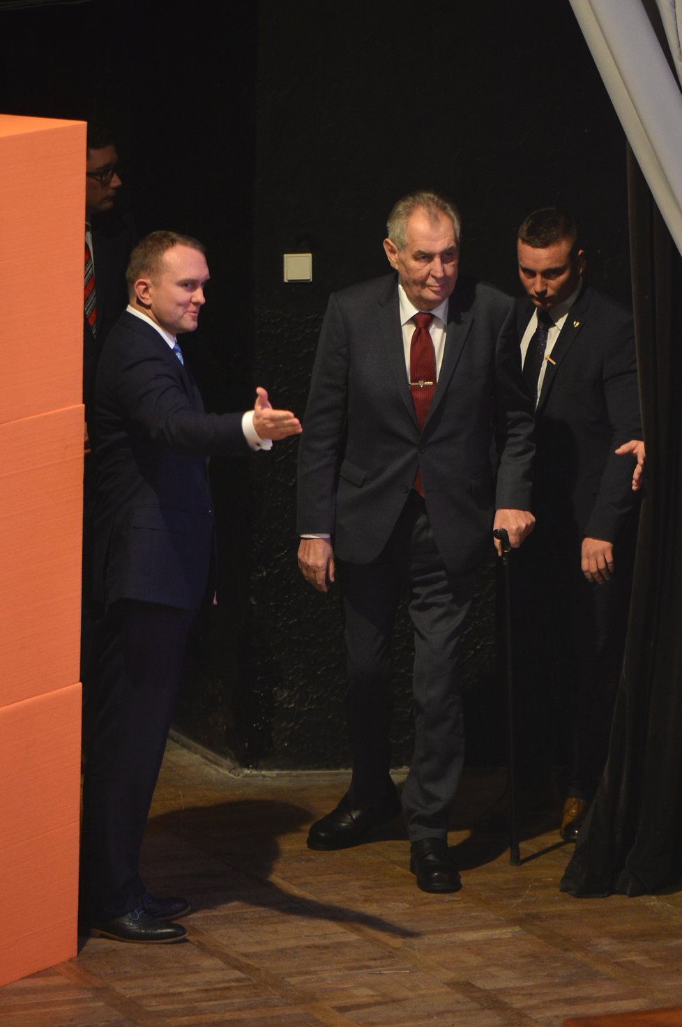 Prezident Miloš Zeman na sjezdu ČSSD (1. 3. 2019)