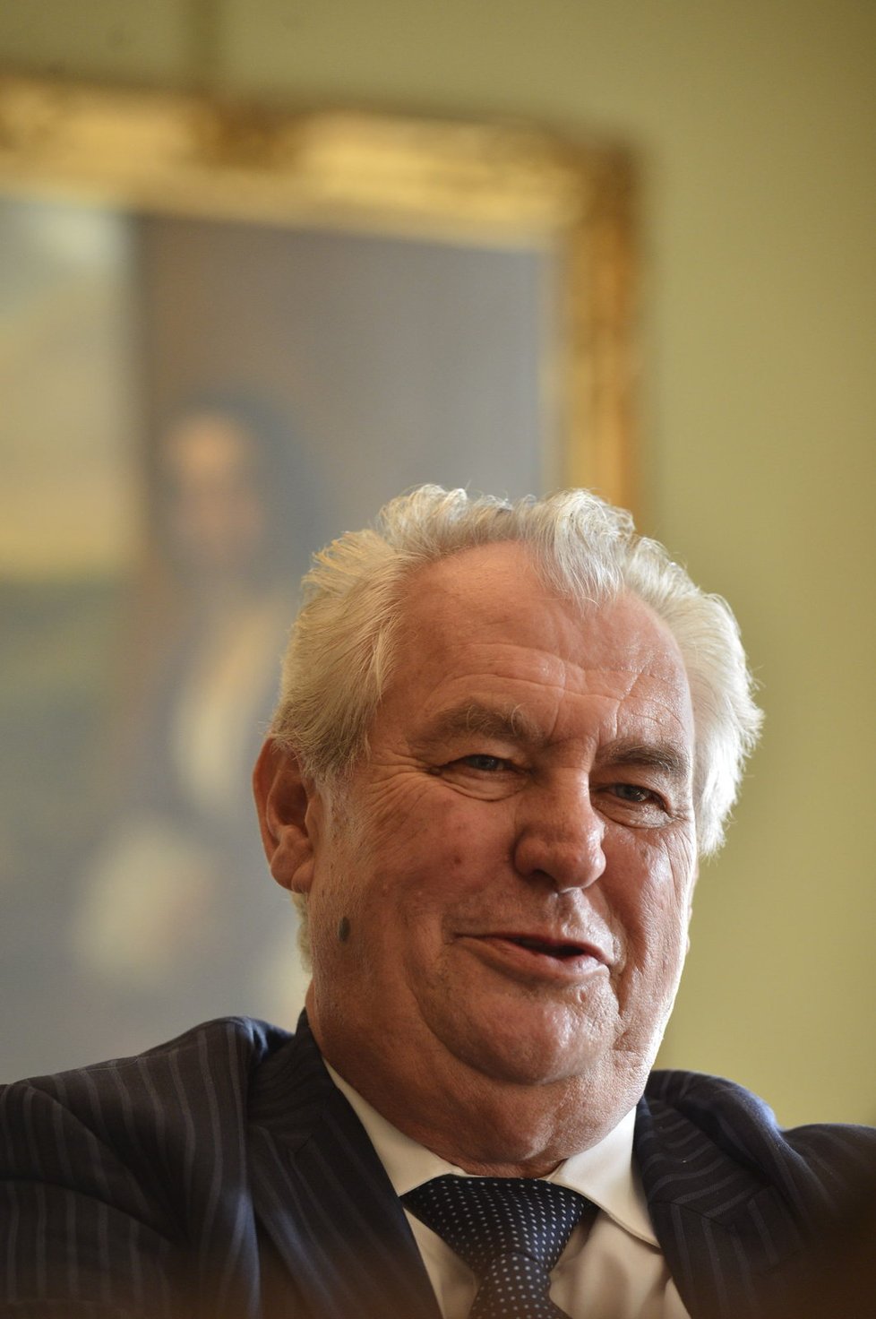 Prezident Miloš Zeman.