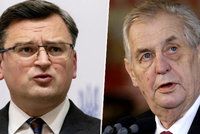 Zeman zlehčoval ruskou agresi, ukrajinský ministr se zlobí: Prezidentovi poslal ostrý vzkaz