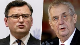 Ukrajinský ministr zahraničí Dmytro Kuleba zkritizoval postoj prezidenta Miloše Zemana k možné ruské invazi Ukrajiny.