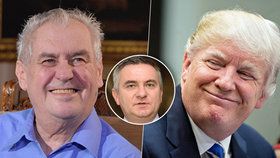 Miloš Zeman zatím nemá u Donalda Trumpa potvrzený termín návštěvy, prozradil kancléř Mynář.