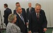 Prezident Miloš Zeman volil v eurovolbách společně s manželkou Ivanou (24.5.2019)