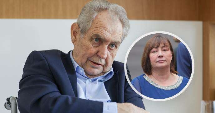 Miloš Zeman a jeho manželka Ivana