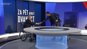 Exprezident Miloš Zeman v pořadu Za pět minut dvanáct na TV Nova (5.11.2023)