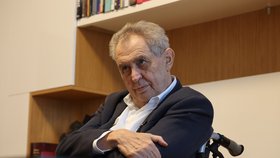 Exprezident Miloš Zeman