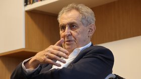 Exprezident Miloš Zeman