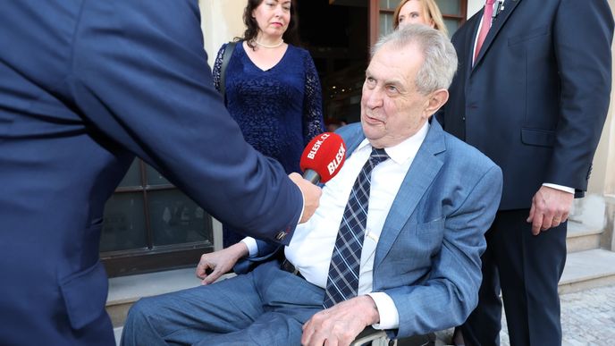 Exprezident Miloš Zeman Exprezident Miloš Zeman