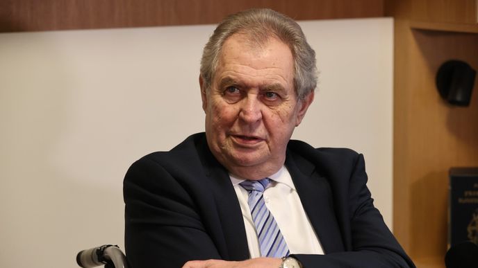 Exprezident Miloš Zeman (březen 2024)