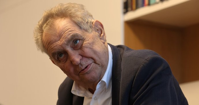 Exprezident Miloš Zeman