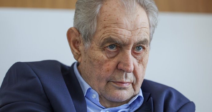 Exprezident Miloš Zeman