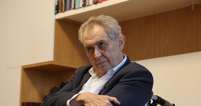 Exprezident Miloš Zeman