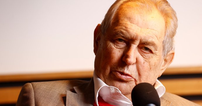 Exprezident Miloš Zeman