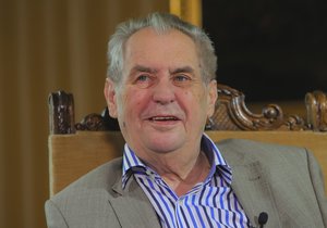 Prezident Miloš Zeman