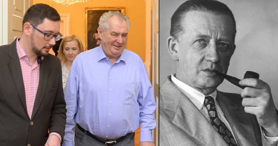 Zemanův mluvčí Jiří Ovčáček promluvil o Ferdinandu Peroutkovi v den výročí 38 let od smrti legendárního novináře.