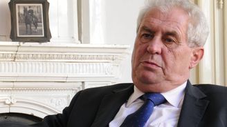 Zeman: Milosti a amnestie udělovat nebudu, je to monarchistické